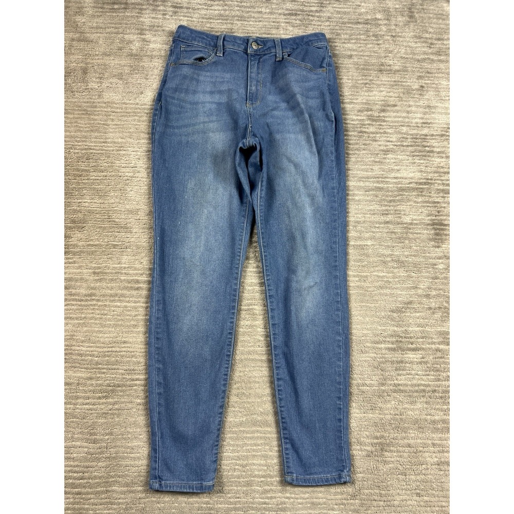 No Boundaries Skinny Jeans Juniors 11 Blue Denim Medium Wash Cotton Blend